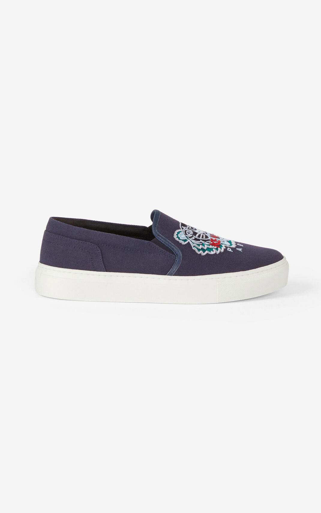 Kenzo K Skate Tiger slip on Tenisice Ženske - Tamnoplave Plave - Hrvatska KDMJLG503